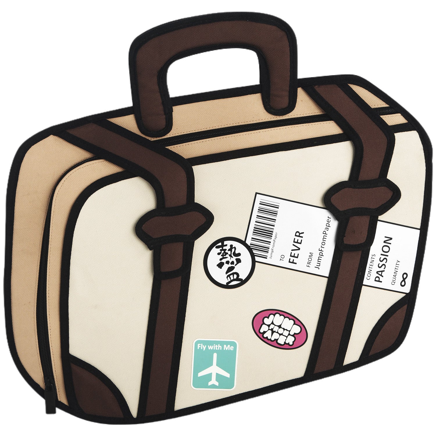 JumpFromPaper Travel Faver Beige