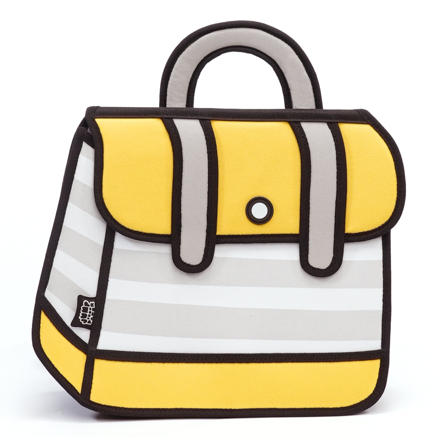 JumpFromPaper Stripe Backpack-Yellow