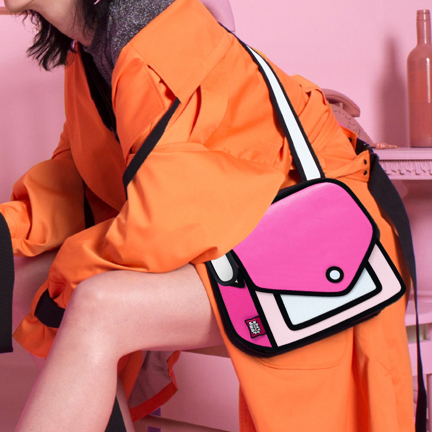 JumpFromPaper Giggle Shoulder Bag