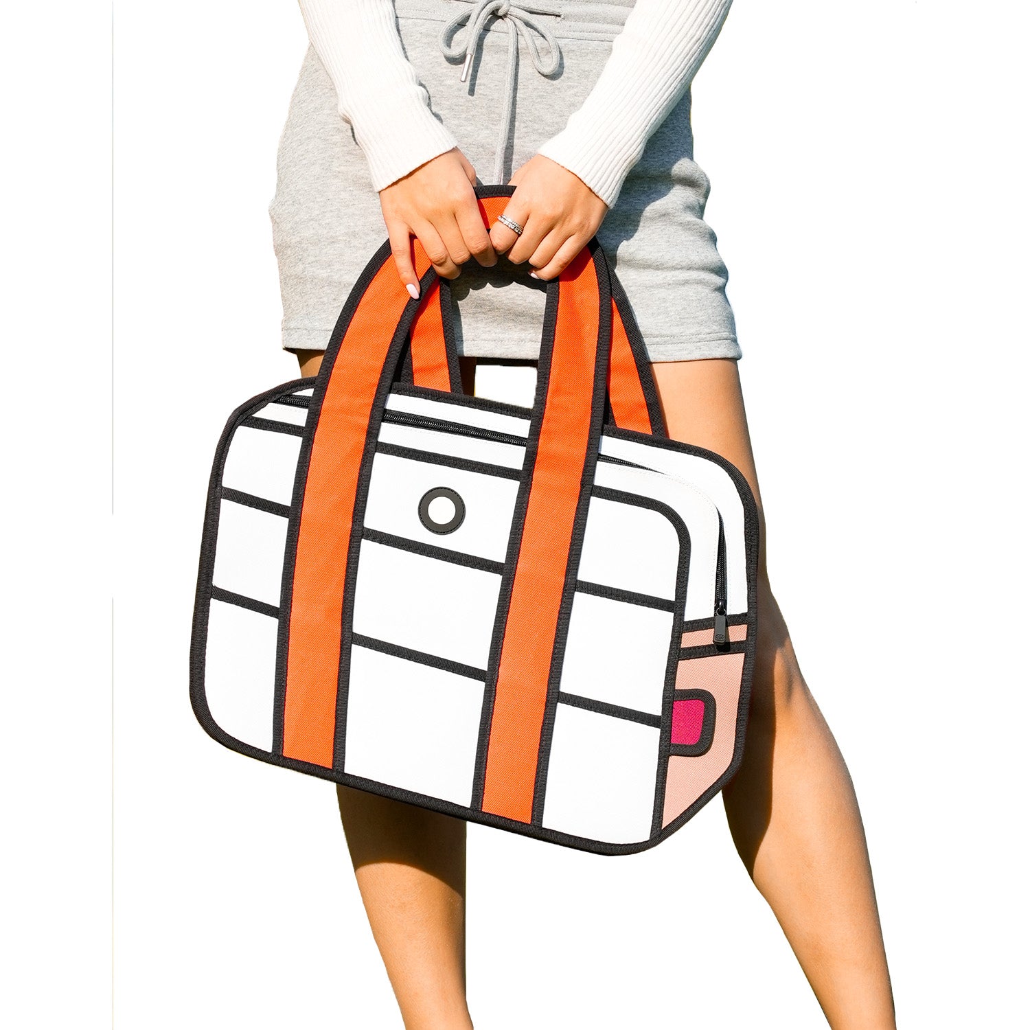 Jump From Paper Hola!-White