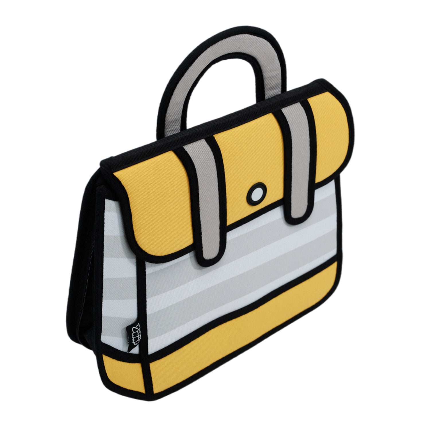 JumpFromPaper Stripe Backpack-Yellow