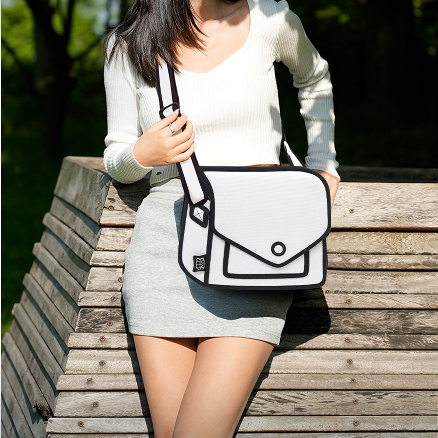 JumpFromPaper Giggle Shoulder Bag