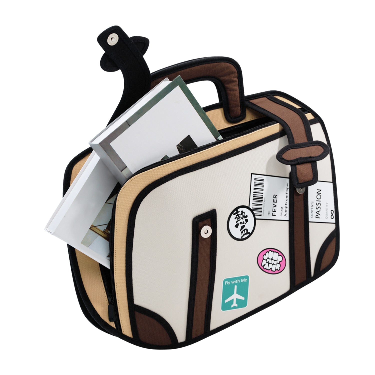 JumpFromPaper Travel Faver Beige